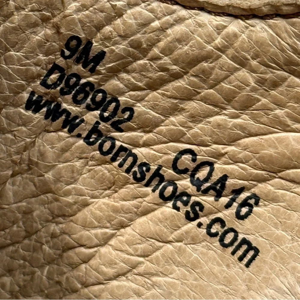 Born Cherry Cream‎ Wedge Slingback  9M